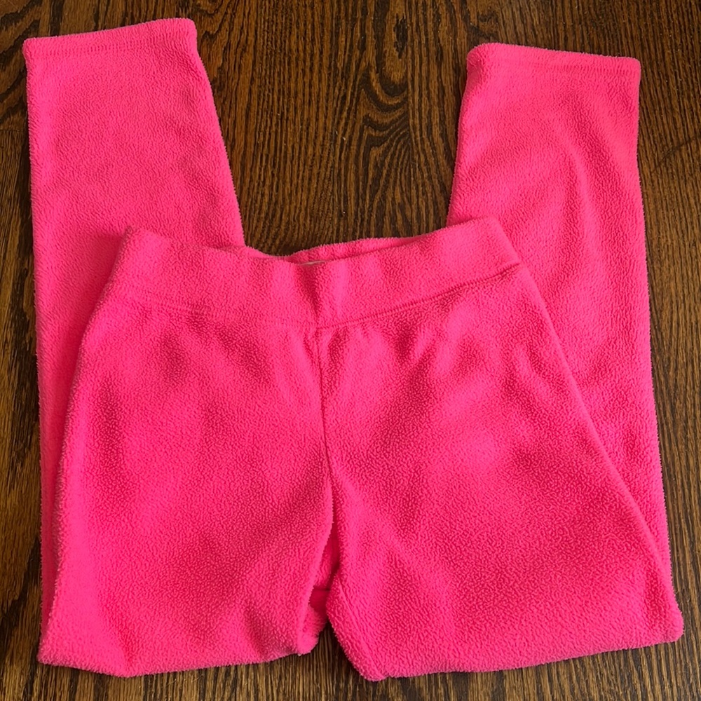 1989 Hot Pink Fleece Straight Leg Sweatpants